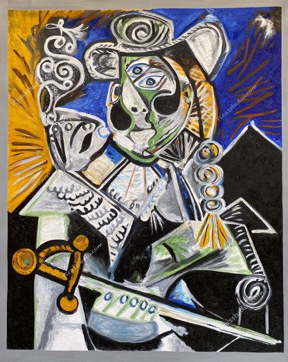 Pablo Picasso The Matador Oil Painting Hand Painted on Canvas Wall Art Decor Unframed