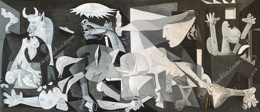 Pablo Picasso Oil Painting Guernica 1937 Hand Painted Art on Canvas Wall Decor Unframed