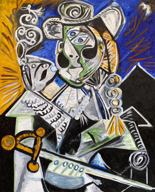 Pablo Picasso The Matador Oil Painting Hand Painted on Canvas Wall Art Decor Unframed
