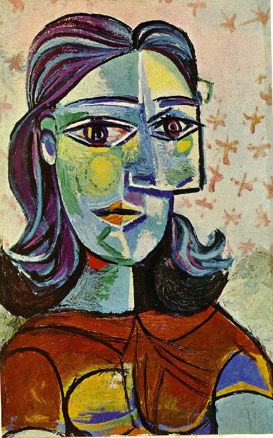 Pablo Picasso Oil Painting Bust of a Woman 1939 Hand Painted on Canvas Wall Art Decor Unframed