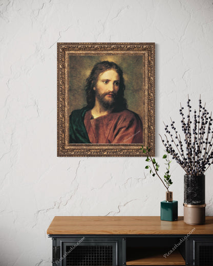 Jesus Christ Portrait Oil Painting Hand Painted Art on Canvas Wall Decor Unframed