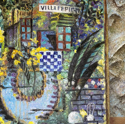 Villa Pepita Salvador Dali Landscape Hand Painted Art on Canvas Wall Decor Unframed