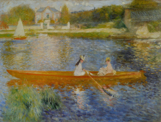 Pierre-Auguste Renoir La Yole Oil Painting Landscape Hand Painted on Canvas Wall Art Decor Unframed