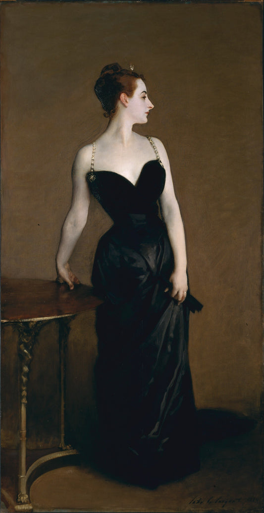John Singer Sargent Portrait of Madame X Oil Painting Landscape Hand Painted Art on Canvas Wall Decor Unframed