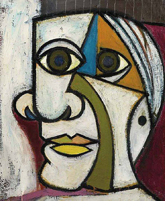 Pablo Picasso Oil Painting Retrato de Dora Maar, 1936 Hand Painted on Canvas Wall Art Decor Unframed